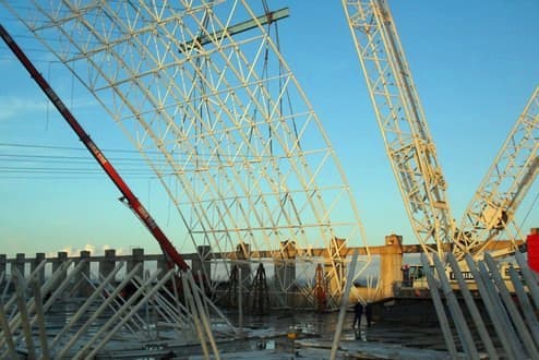 漳州加油站网架加工